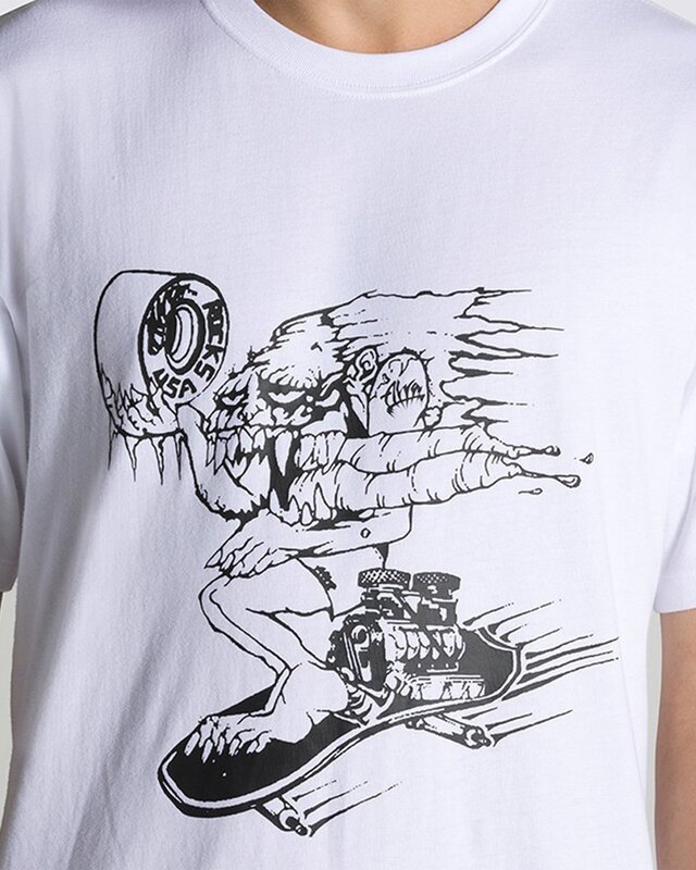 Camiseta Ss Tee Vans X Alva Skates White