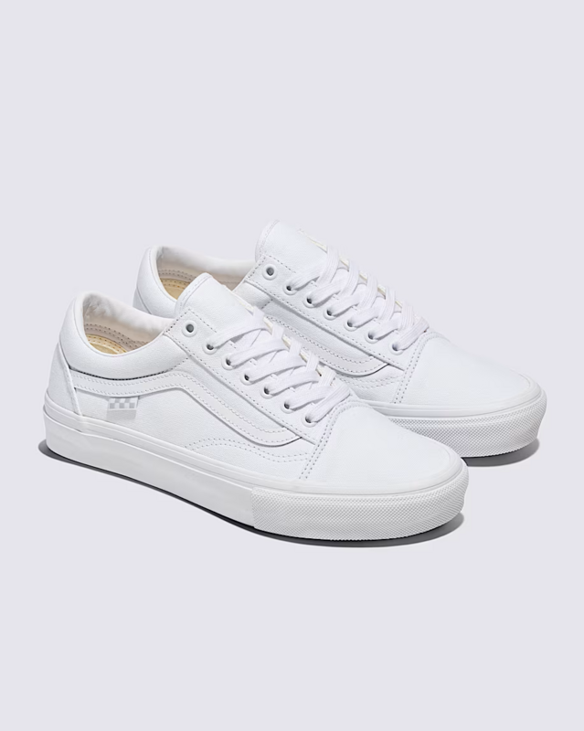 Tênis Skate Old Skool Mono True White