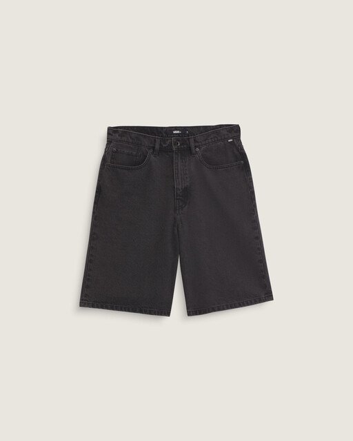 00s〜 baggy check cargo shorts Bermuda Check-5 Baggy Denim Short Washed Black | Vans