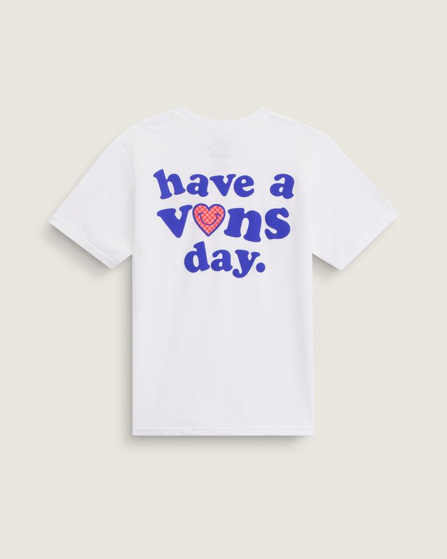 Camiseta Manga Curta Vans Day White