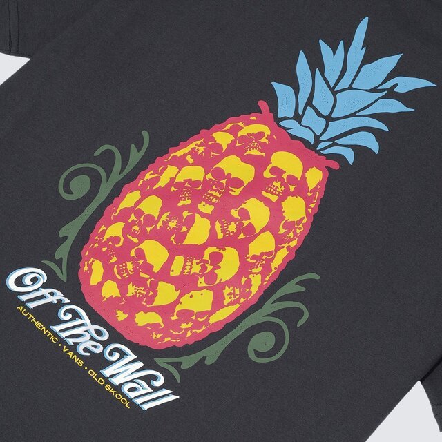 Camiseta Pineapple Skull S. Hero Sport Low Navy