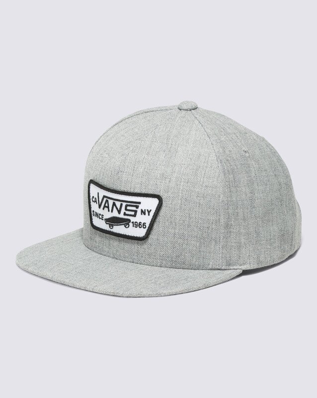 Boné Full Patch Snapback Heather Grey