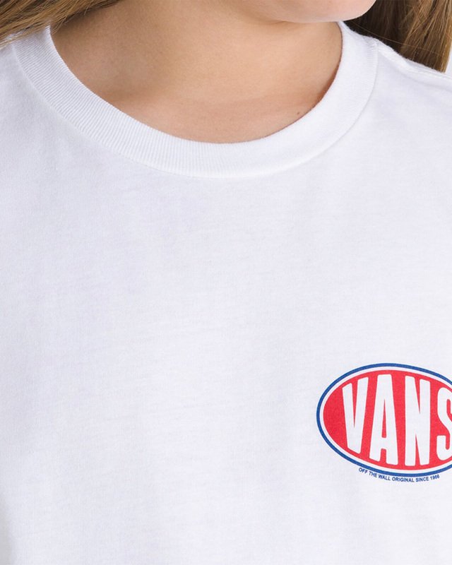 Camiseta Spray On SS White Infantil