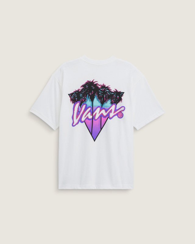 Camiseta Manga Curta Plam Drive White