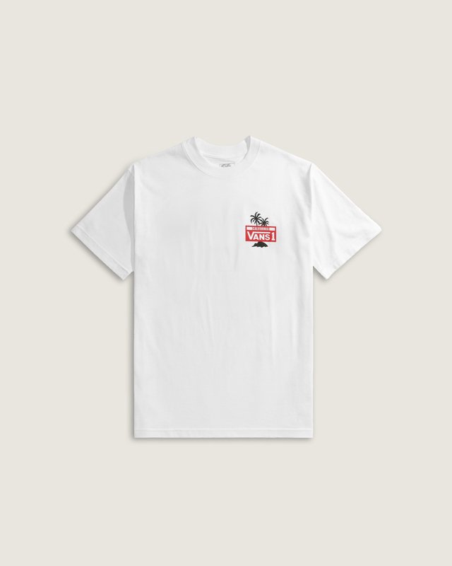 Camiseta Manga Curta Knu Palms Authentically White