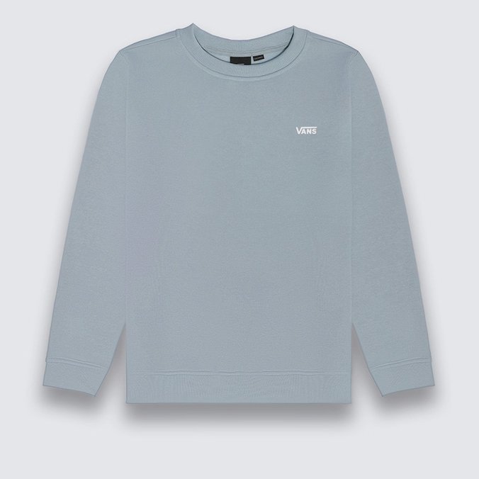 Moletom Flying V Classic Crew Dusty Blue