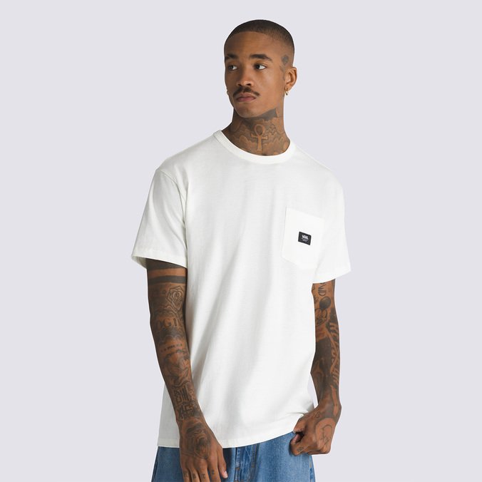 Camiseta Off The Wall II Pocket SS Marshmallow