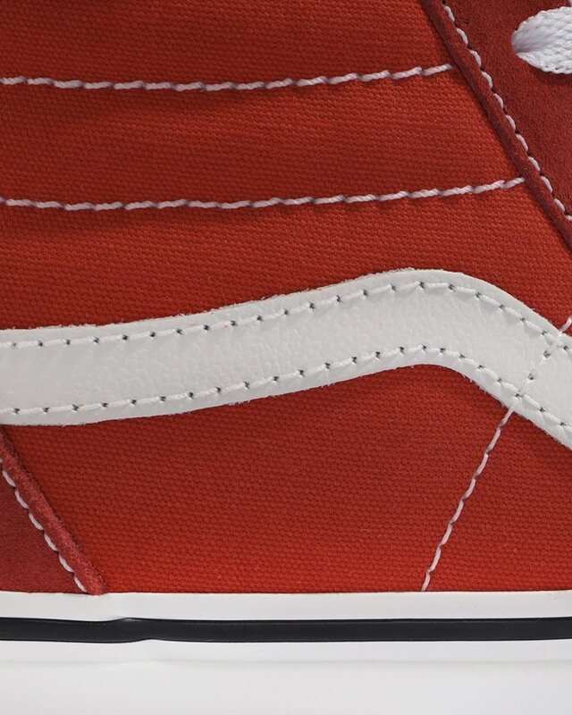 Tênis Sk8-Hi Vans Checkerboard Day Red True White