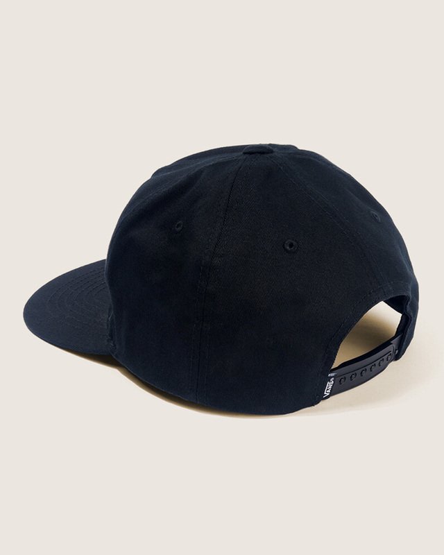 Boné Drop V Logo Snapback Black