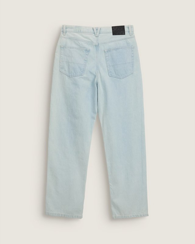 Calça Check 5 Loose Denim Blue Ice