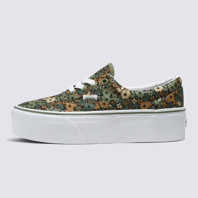 Tênis Era Stackform Camo Floral Loden Green