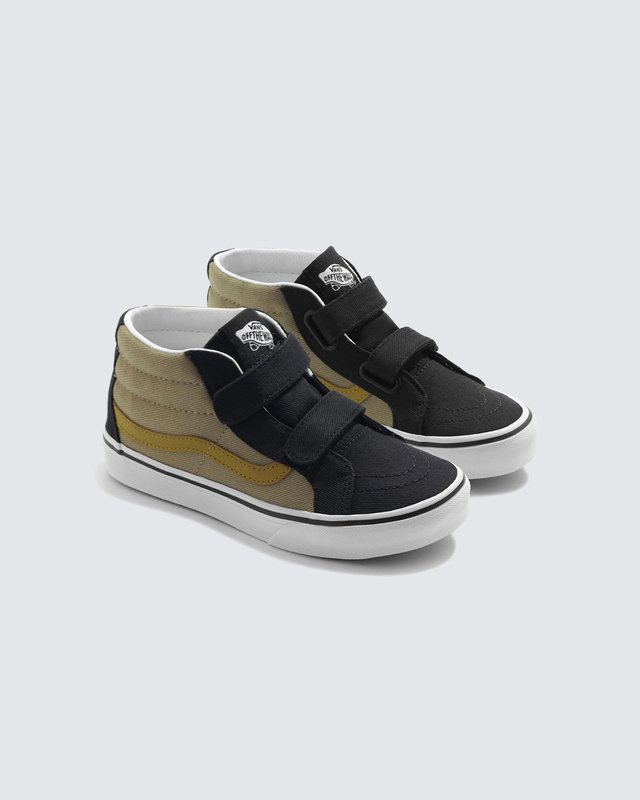 Tênis Sk8-Mid Twill Tan Infantil
