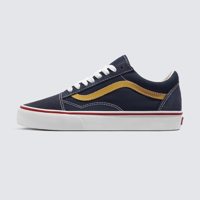 Tênis Old Skool Tri-Tone Navy Yellow