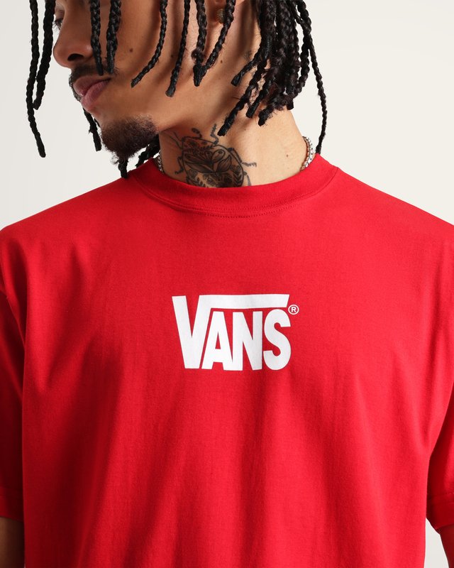 Camiseta Manga Curta Stretch Logo Racing Red