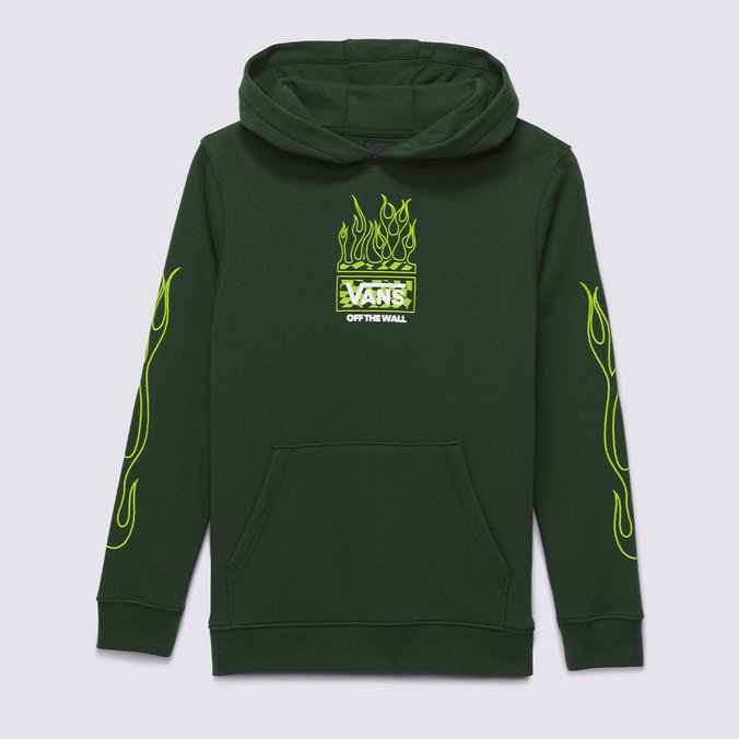 Moletom Neon Flames Po Infantil Mountain View
