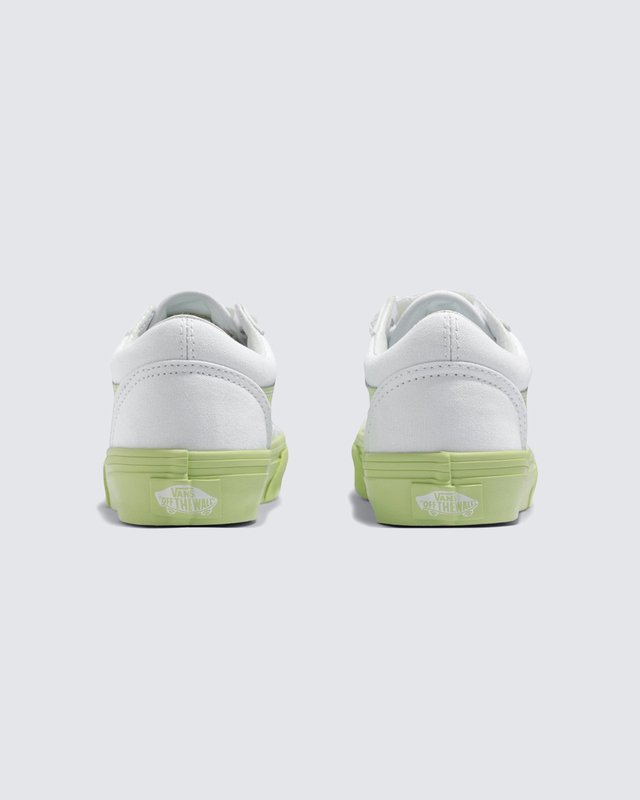 Tênis Old Skool Pop Outsole Lime Infantil