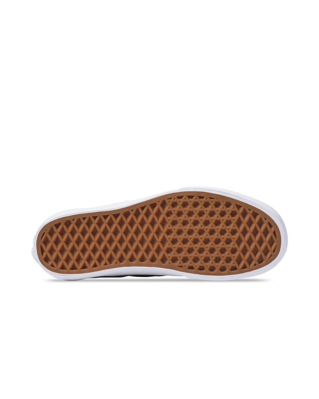 Tênis Slip-On Plataforma Checkerboard Black White