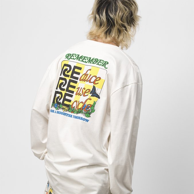 CAMISETA LS VANS X ECO POSITIVITY NATURAL