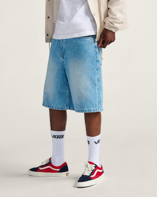 Bermuda Lx Jort Light Stonewash Denim | Vans