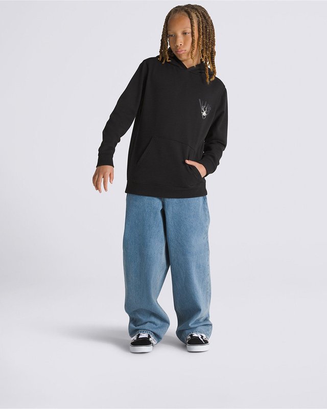 Moletom Creepy Po Boys Glow In The Shadows Black Infantil