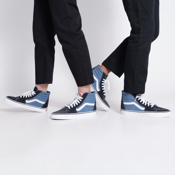 Tenis vans sk8 azul top