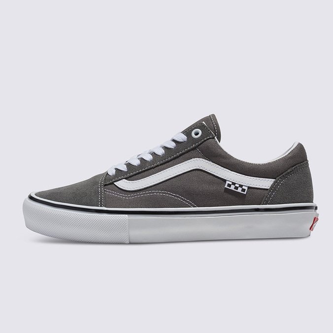 Tênis Skate Old Skool Pewter White
