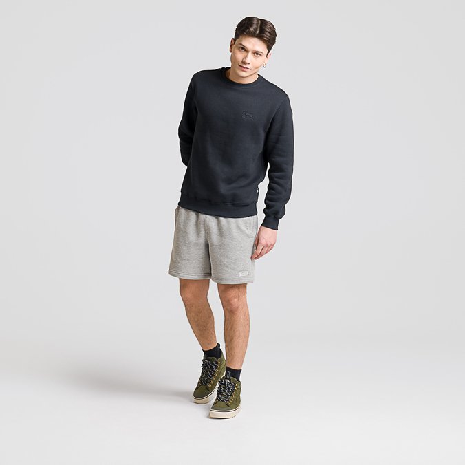 Moletom Core Basic Crew Black