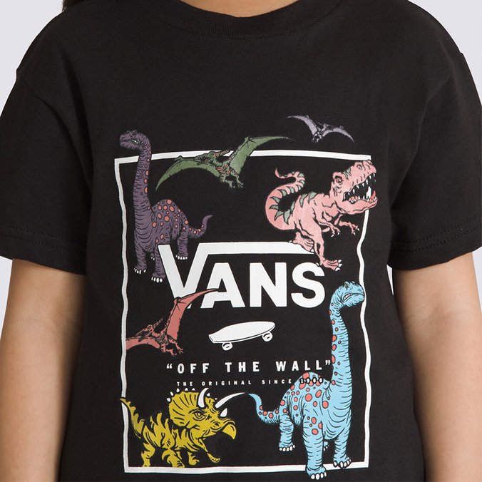 Camiseta Glow Dino Kids SS Glow Black Infantil