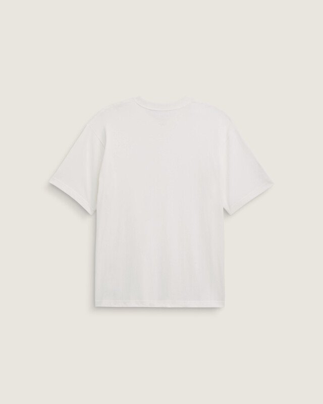 Camiseta Manga Curta Loose Fit Premium Egret