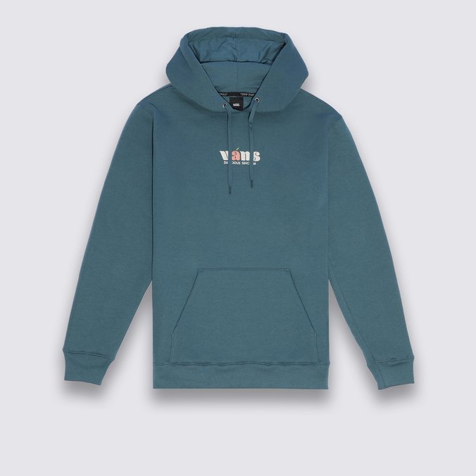 Moletom Vans Delicious Po Vans Teal