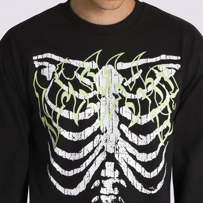 Camiseta Halloween Ls Black