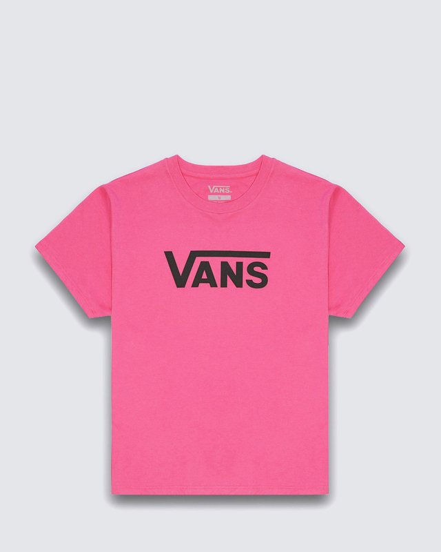 Camiseta Flying V Crew Girl Ss Infantil Magenta