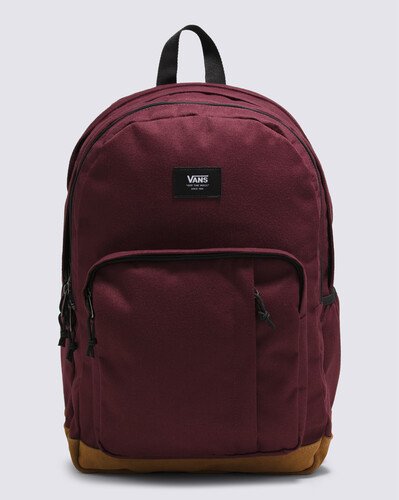 A Mochila Old Skool Trek Backpack Port Royale está destinada a se tornar sua nova favorita. Esta mochila clássica apresenta um design multifuncional de dois bolsos com um organizador na frente, um bolso interno deslizante, capa para notebook de 15'' e um bolso lateral para garrafa de água. O modelo em dois tons e os detalhes tradicionais - como a etiqueta tecida Vans - trazem estilo para este design icônico. A equipe da Vans estabeleceu metas ambiciosas de sustentabilidade. Grandes ou pequenos, todos os esforços resultam em mudanças positivas. Para ganhar o logotipo do globo Checkerboard, pelo menos 30% do produto deve ser feito de um ou uma combinação de materiais reciclados, renováveis e/ou regenerativos. Para saber mais sobre a Vans® e sua jornada em direção a materiais sustentáveis, acesse www.vans.com.br/sustentabilidade.