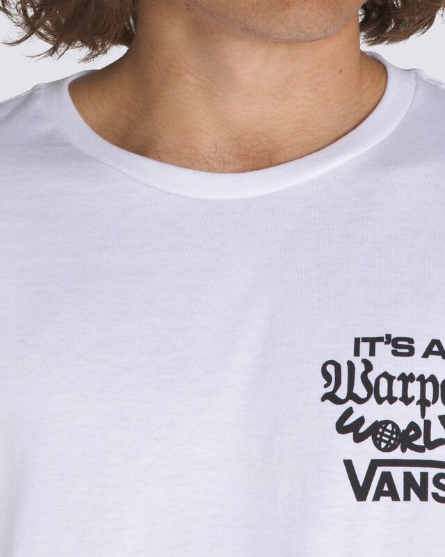 Camiseta Warped World Ss White