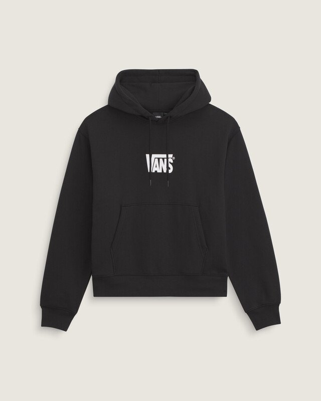 Moletom Com Capuz Stretch Logo Black