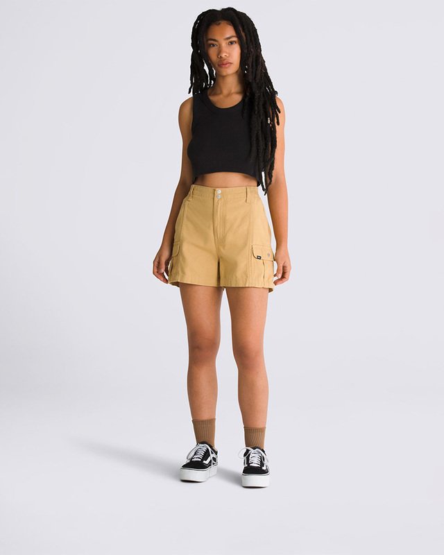Short Sidewalk Cargo Short Seasonal Hero: Knu Skool Pig Suede Gum Antelope