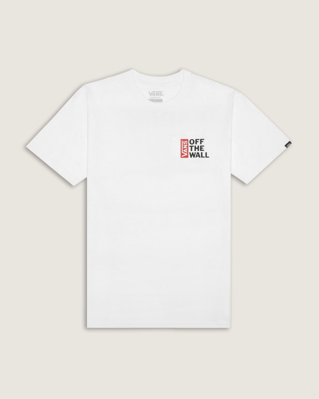 Camiseta Vans Off The Wall White