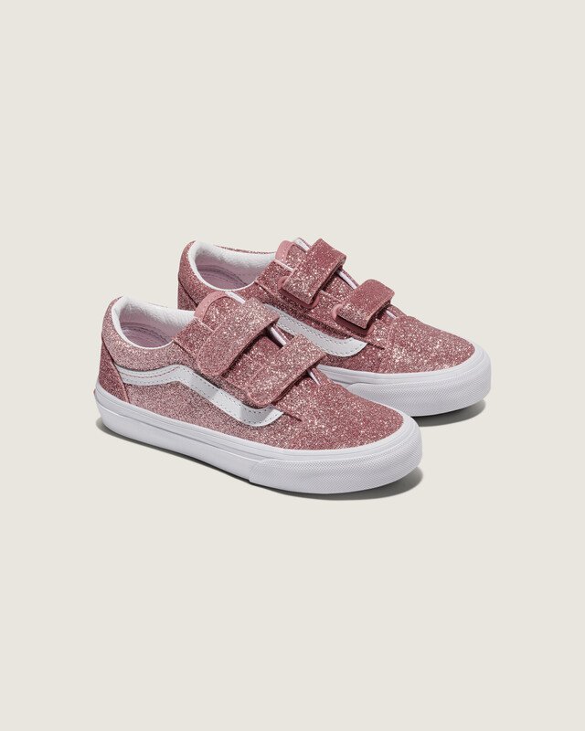Tênis Old Skool Glitter Rose Gold Infantil