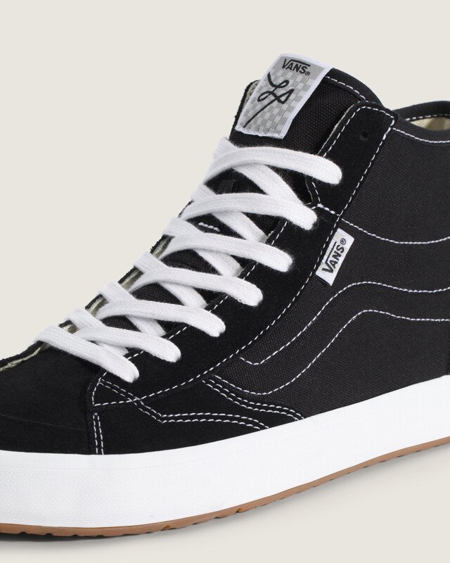 Tênis Skate Lizzie Hi Black White