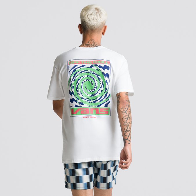 Camiseta Wormhole Warped White
