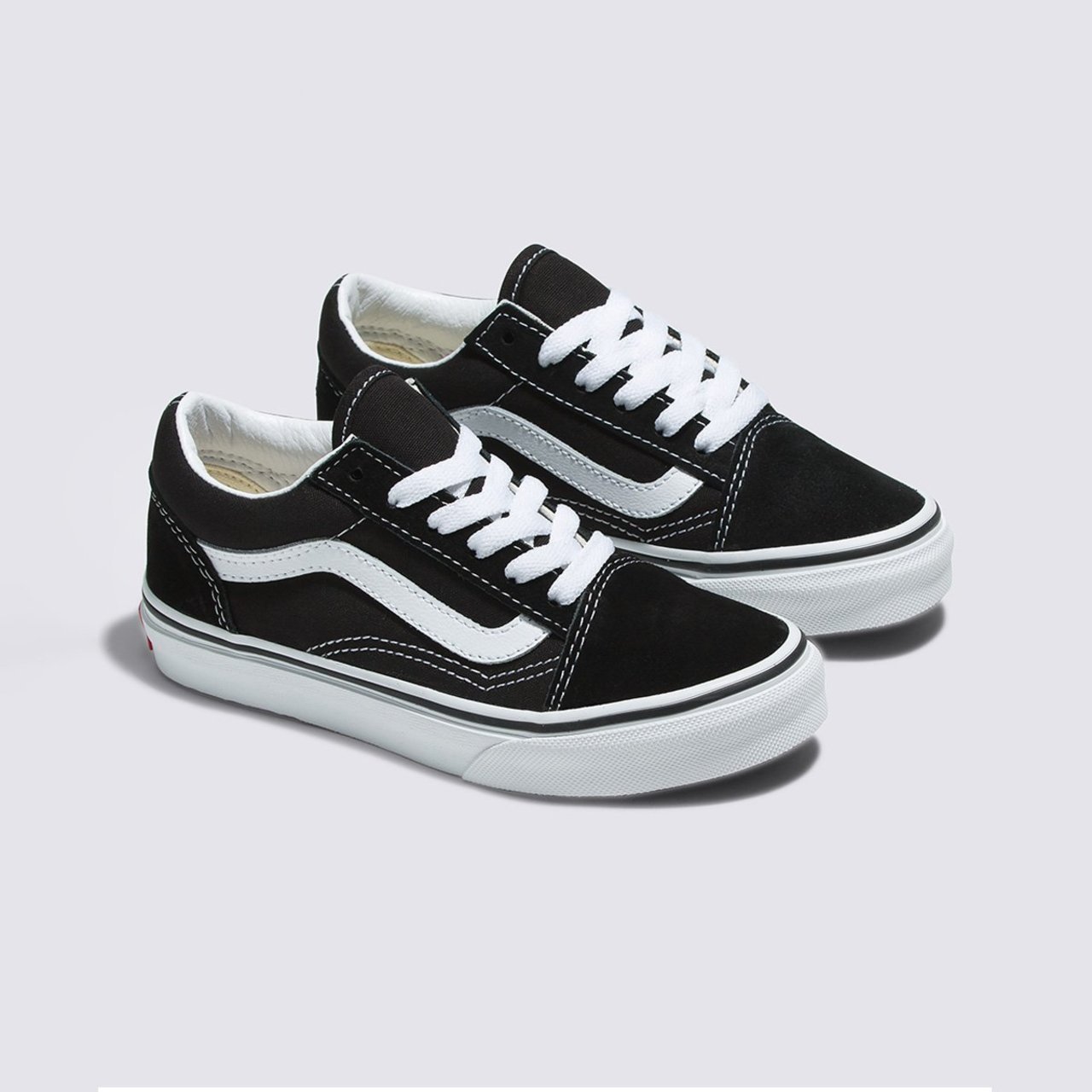 Tenis Old Skool Infantil Black True White Vans