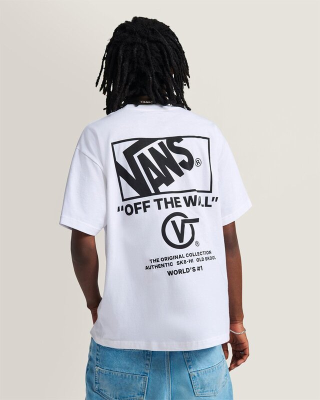 PROFESSIONAL S/S T-SHIRT BLACK×WHITE XL Camiseta Ss The Formula White | Vans