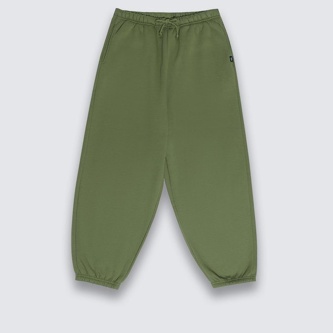 Calça Vargas Balloon Sweatpant Loden Green White