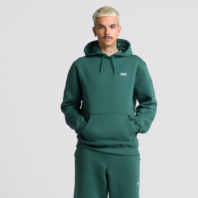 Moletom Core Basic Po Fleece Bistro Green White