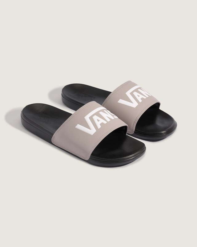 Chinelo La Costa Slide On  Mushroom Black