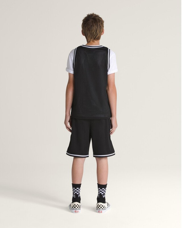 Bermuda Classic Oval Loose Basketball Short Ss Black Infantil