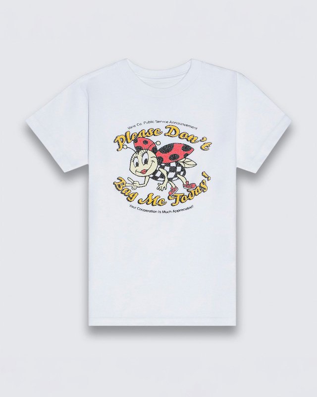 Camiseta Dont Bug Me Ss White Infantil