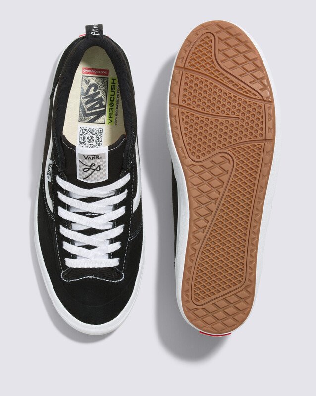 Tênis Skate Lizzie Low Black White