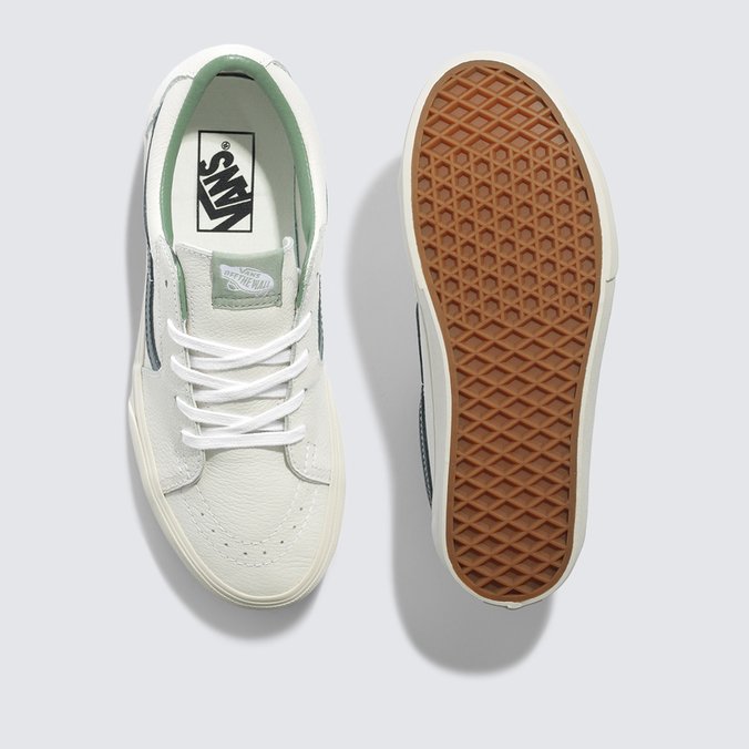 Tênis Sk8-Low Premium Leather Green Gables
