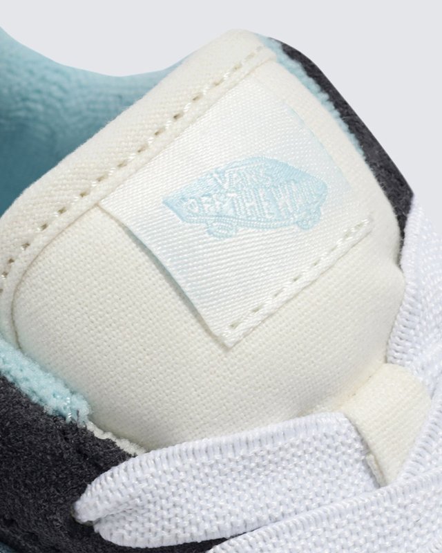 Tênis Knu Skool Elastic Lace Retro Sport Grey Blue Infantil